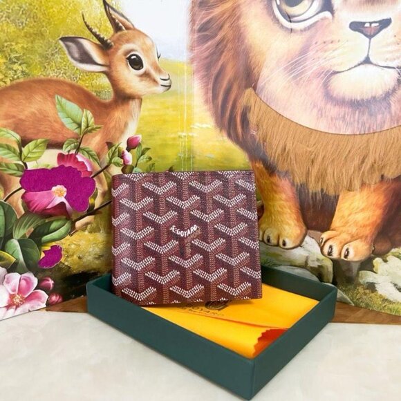 Goyard Saint-Honoré Wallet – Green – Red- pink - black - Picture 4 of 6